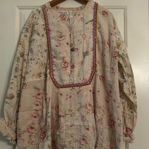 Magnolia Pearl Ric Rac Prarie Shirt in Louisa